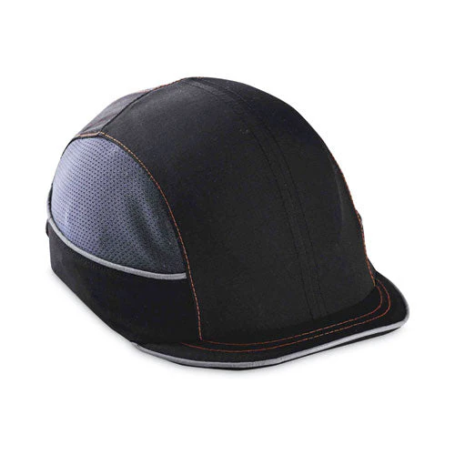 Skullerz 8950 Bump Cap Hat, Micro Brim, Black, Ships In 1-3 Business Days - Image 1