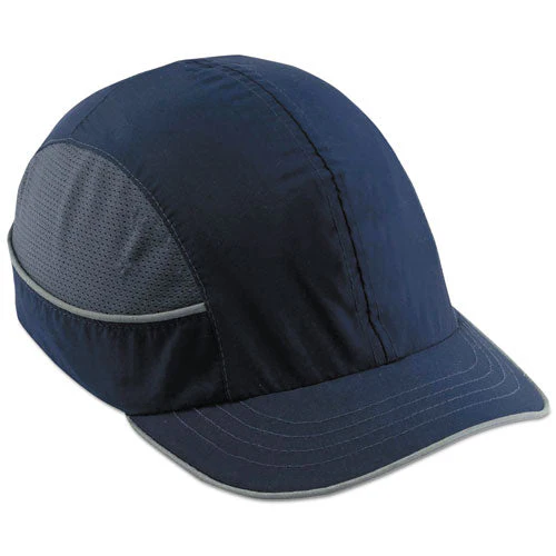 Skullerz 8950 Bump Cap Hat, Short Brim, Navy, Ships In 1-3 Business Days - Image 1