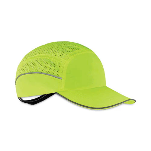 Skullerz 8955 Lightweight Bump Cap Hat, Long Brim, Lime, Ships In 1-3 Business Days - Image 1
