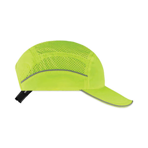 Skullerz 8955 Lightweight Bump Cap Hat, Long Brim, Lime, Ships In 1-3 Business Days - Image 2