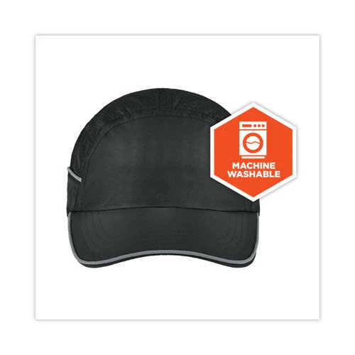 Skullerz 8955 Lightweight Bump Cap Hat, Long Brim, Black, Ships In 1-3 Business Days - Image 3