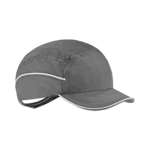 Skullerz 8965 Lightweight Bump Cap Hat With Led Lighting, Short Brim, Black, Ships In 1-3 Business Days - Image 1