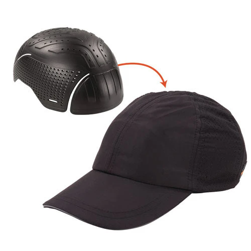 Skullerz 8947 Lightweight Baseball Hat And Bump Cap Insert, X-small/small, Black, Ships In 1-3 Business Days - Image 1