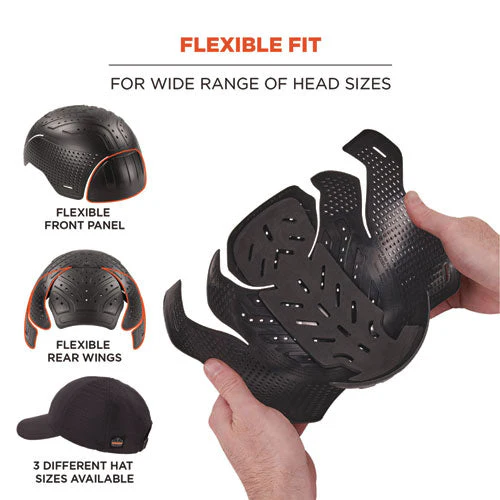 Skullerz 8947 Lightweight Baseball Hat And Bump Cap Insert, X-large/2x-large, Black, Ships In 1-3 Business Days - Image 3