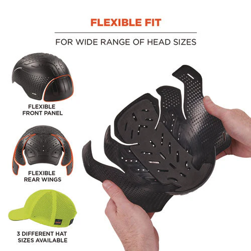 Skullerz 8947 Lightweight Baseball Hat And Bump Cap Insert, X-large/2x-large, Lime, Ships In 1-3 Business Days - Image 3