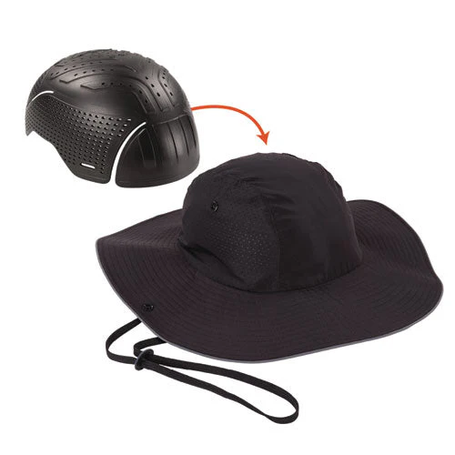 Skullerz 8957 Lightweight Ranger Hat And Bump Cap Insert, X-small/small, Black, Ships In 1-3 Business Days - Image 1