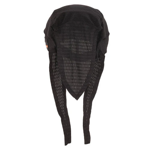 Skullerz 8948 Mesh Do Rag Bandana And Bump Cap Insert, Black, Ships In 1-3 Business Days - Image 2