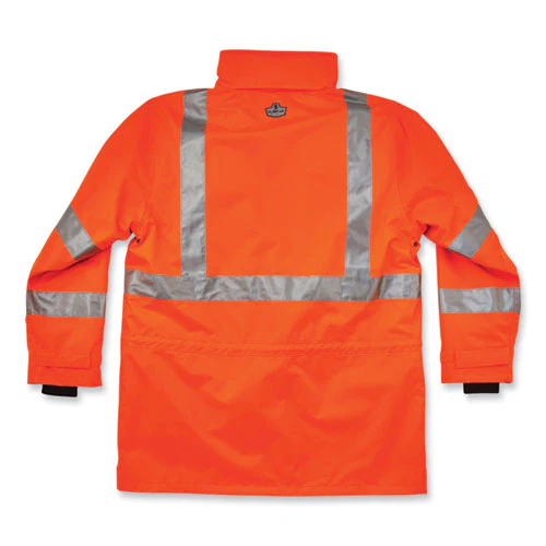 Glowear 8385 Class 3 Hi-vis 4-in-1 Jacket, Small, Orange, Ships In 1-3 Business Days - Image 3