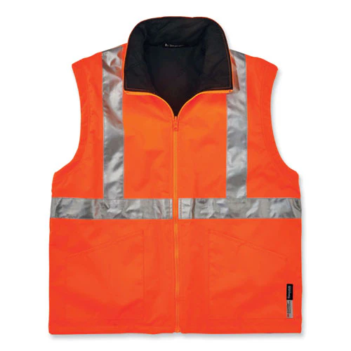 Glowear 8385 Class 3 Hi-vis 4-in-1 Jacket, X-large, Orange, Ships In 1-3 Business Days - Image 3