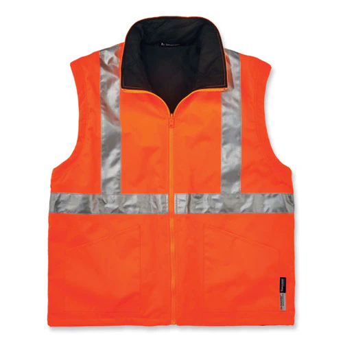 Glowear 8385 Class 3 Hi-vis 4-in-1 Jacket, 5x-large, Orange, Ships In 1-3 Business Days - Image 3