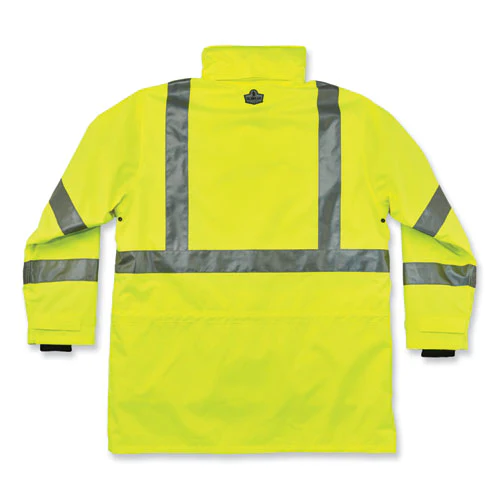 Glowear 8385 Class 3 Hi-vis 4-in-1 Jacket, Small, Lime, Ships In 1-3 Business Days - Image 3