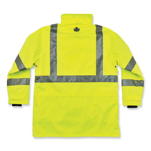 Glowear 8385 Class 3 Hi-vis 4-in-1 Jacket, X-large, Lime, Ships In 1-3 Business Days - Image 2