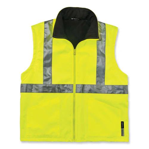Glowear 8385 Class 3 Hi-vis 4-in-1 Jacket, 3x-large, Lime, Ships In 1-3 Business Days - Image 2
