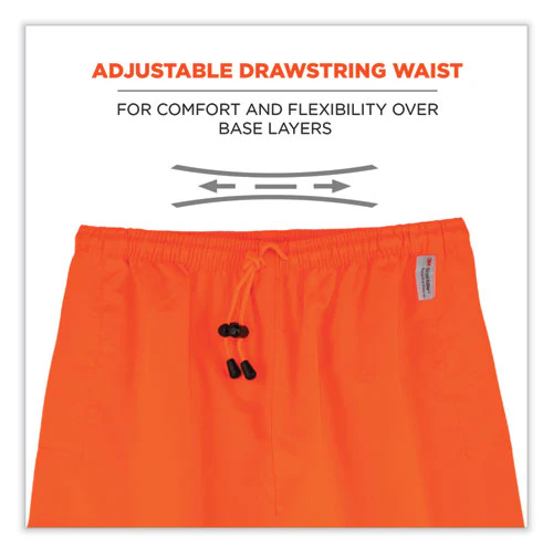 Glowear 8915 Class E Hi-vis Rain Pants, X-large, Orange, Ships In 1-3 Business Days - Image 2