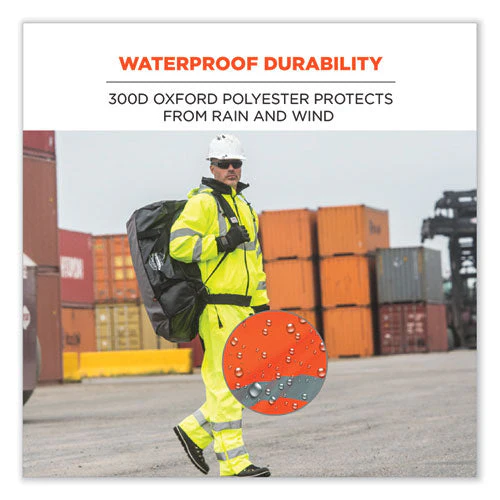 Glowear 8915 Class E Hi-vis Rain Pants, 2x-large, Orange, Ships In 1-3 Business Days - Image 3