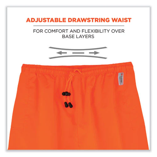 Glowear 8915 Class E Hi-vis Rain Pants, 3x-large, Orange, Ships In 1-3 Business Days - Image 3