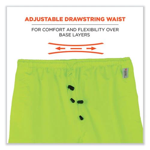 Glowear 8915 Class E Hi-vis Rain Pants, 2x-large, Lime, Ships In 1-3 Business Days - Image 2