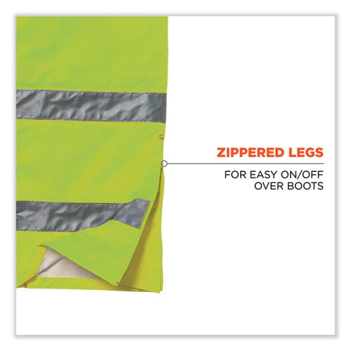 Glowear 8915 Class E Hi-vis Rain Pants, 4x-large, Lime, Ships In 1-3 Business Days - Image 3