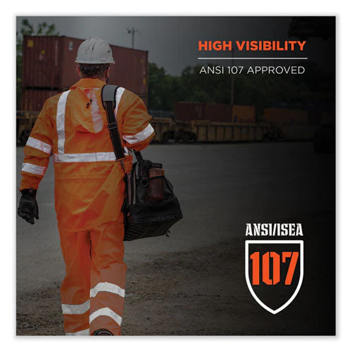 Glowear 8376k Lightweight Hv Rain Suit, 2x-large, Orange, Ships In 1-3 Business Days - Image 2