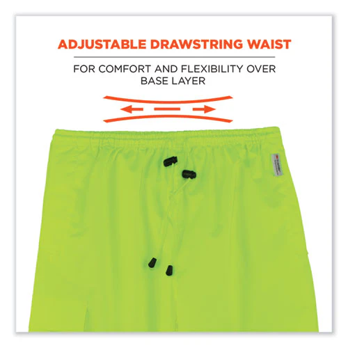 Glowear 8915bk Class E Hi-vis Rain Pants Black Bottom, 3x-large, Lime, Ships In 1-3 Business Days - Image 3