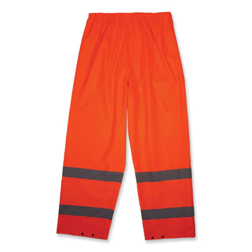 Glowear 8916 Class E Lightweight Hi-vis Rain Pants, 4x-large, Orange, Ships In 1-3 Business Days - Image 3