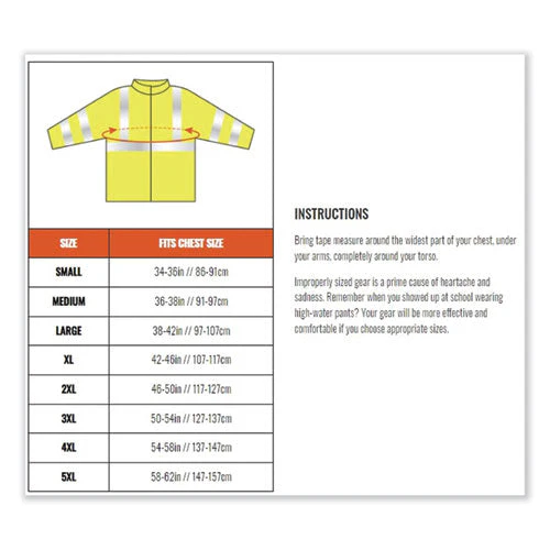 Glowear 8386 Class 3 Hi-vis Outer Shell Jacket, Polyester, 5x-large, Orange, Ships In 1-3 Business Days - Image 2