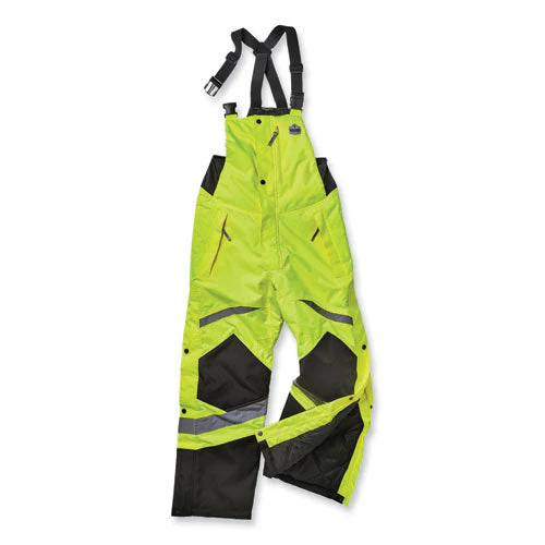 Glowear 8928 Class E Hi-vis Insulated Bibs, Large, Lime, Ships In 1-3 Business Days - Image 1