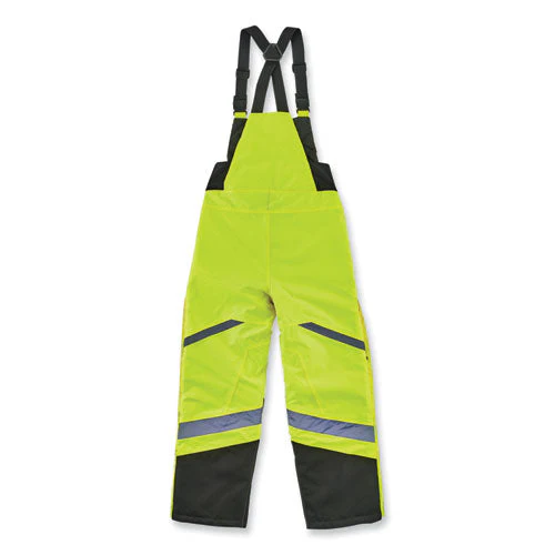 Glowear 8928 Class E Hi-vis Insulated Bibs, Large, Lime, Ships In 1-3 Business Days - Image 2