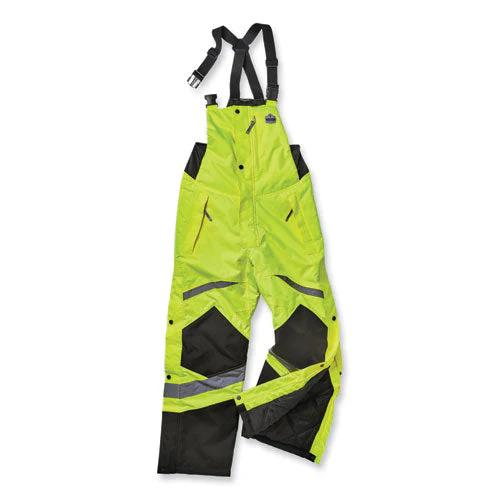Glowear 8928 Class E Hi-vis Insulated Bibs, 2x-large, Lime, Ships In 1-3 Business Days - Image 1