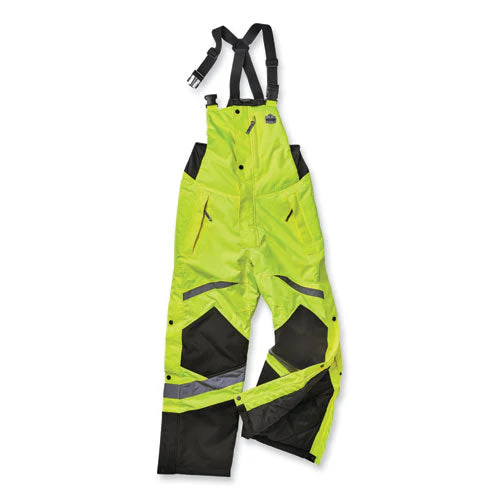 Glowear 8928 Class E Hi-vis Insulated Bibs, 5x-large, Lime, Ships In 1-3 Business Days - Image 1