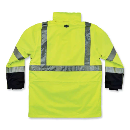 Glowear 8388 Class 3/2 Hi-vis Thermal Jacket Kit, 5x-large, Lime, Ships In 1-3 Business Days - Image 2