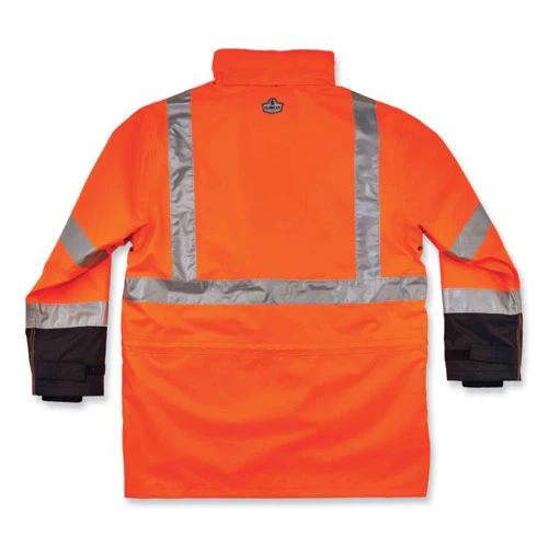 Glowear 8388 Class 3/2 Hi-vis Thermal Jacket Kit, Medium, Orange, Ships In 1-3 Business Days - Image 2