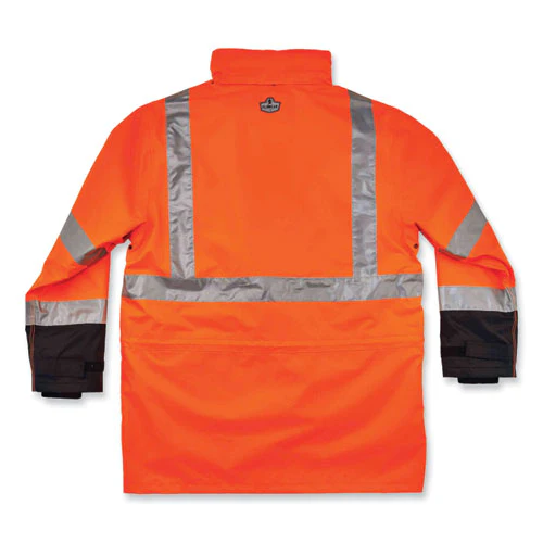 Glowear 8388 Class 3/2 Hi-vis Thermal Jacket Kit, Large, Orange, Ships In 1-3 Business Days - Image 3