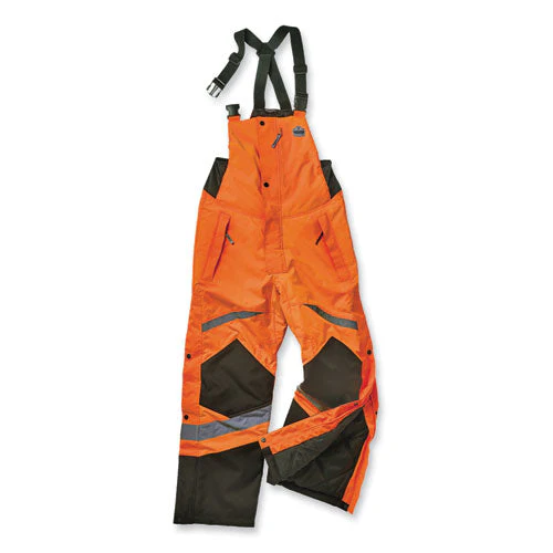 Glowear 8928 Class E Hi-vis Insulated Bibs, Small, Orange, Ships In 1-3 Business Days - Image 1