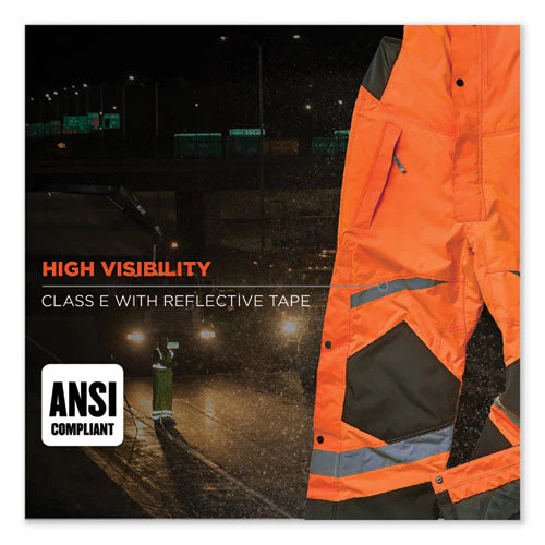 Glowear 8928 Class E Hi-vis Insulated Bibs, 3x-large, Orange, Ships In 1-3 Business Days - Image 3