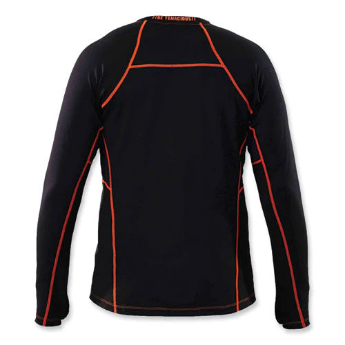N-ferno 6435 Midweight Long Sleeve Base Layer Shirt, Medium, Black, Ships In 1-3 Business Days - Image 2