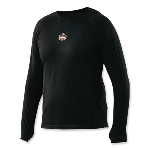 N-ferno 6435 Midweight Long Sleeve Base Layer Shirt, X-large, Black, Ships In 1-3 Business Days - Image 1