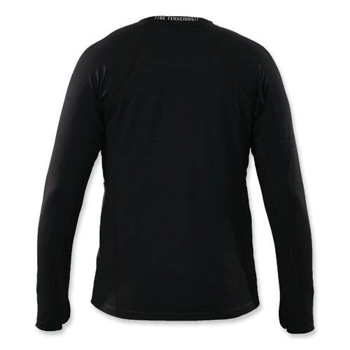 N-ferno 6435 Midweight Long Sleeve Base Layer Shirt, X-large, Black, Ships In 1-3 Business Days - Image 2
