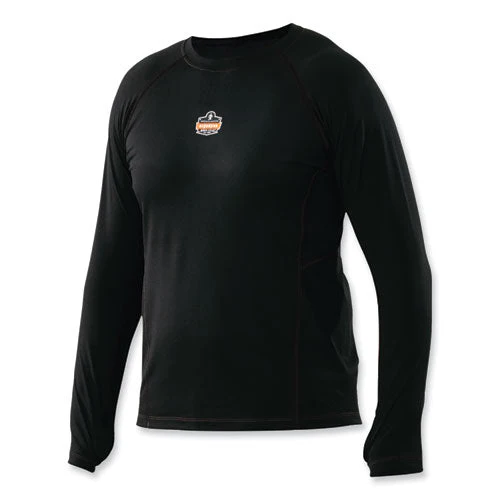 N-ferno 6435 Midweight Long Sleeve Base Layer Shirt, 2x-large, Black, Ships In 1-3 Business Days - Image 1