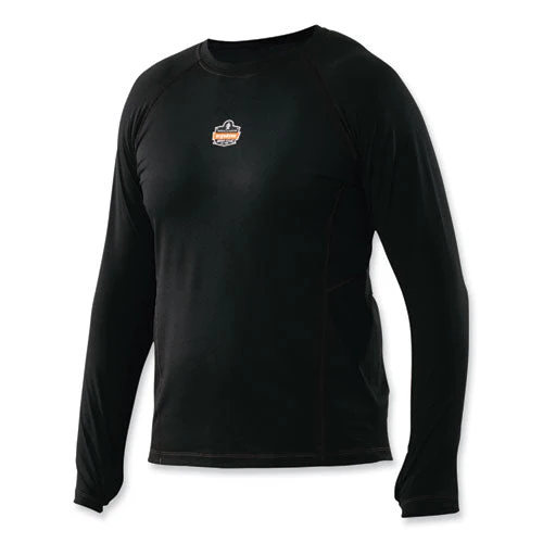 N-ferno 6435 Midweight Long Sleeve Base Layer Shirt, 3x-large, Black, Ships In 1-3 Business Days - Image 1