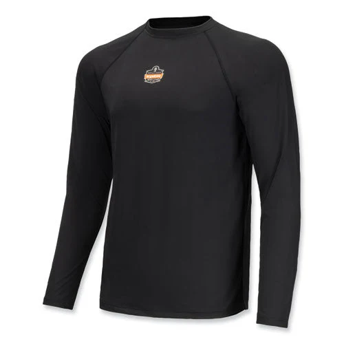 N-ferno 6436 Long Sleeve Lightweight Base Layer Shirt, X-large, Black, Ships In 1-3 Business Days - Image 1