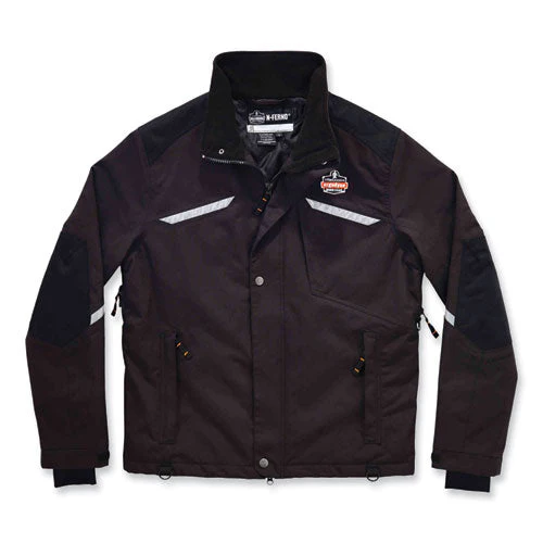 N-ferno 6466 Thermal Jacket With 500d Nylon Shell, X-large, Black, Ships In 1-3 Business Days - Image 3