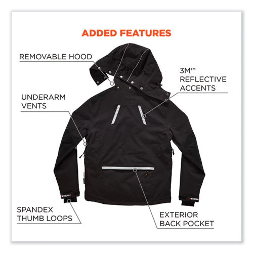 N-ferno 6466 Thermal Jacket With 500d Nylon Shell, 2x-large, Black, Ships In 1-3 Business Days - Image 3