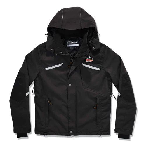 N-ferno 6466 Thermal Jacket With 500d Nylon Shell, 3x-large, Black, Ships In 1-3 Business Days - Image 2