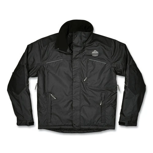 N-ferno 6467 Winter Work Jacket With 300d Polyester Shell, Medium, Black, Ships In 1-3 Business Days - Image 3