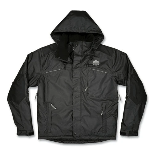 N-ferno 6467 Winter Work Jacket With 300d Polyester Shell, 4x-large, Black, Ships In 1-3 Business Days - Image 2