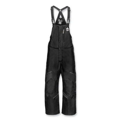 N-ferno 6472 Thermal Bib With 300d Oxford Shell, Large, Black, Ships In 1-3 Business Days - Image 1