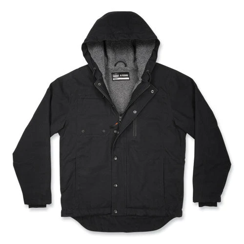 N-ferno 6468 Duck Canvas Work Jacket, Medium, Black, Ships In 1-3 Business Days - Image 1