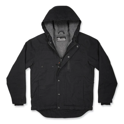 N-ferno 6468 Duck Canvas Work Jacket, 3x-large, Black, Ships In 1-3 Business Days - Image 1