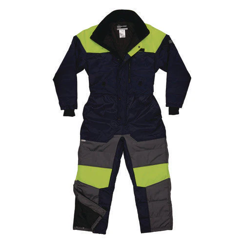 N-ferno 6475 Insulated Freezer Coverall, 5x-large, Navy, Ships In 1-3 Business Days - Image 1